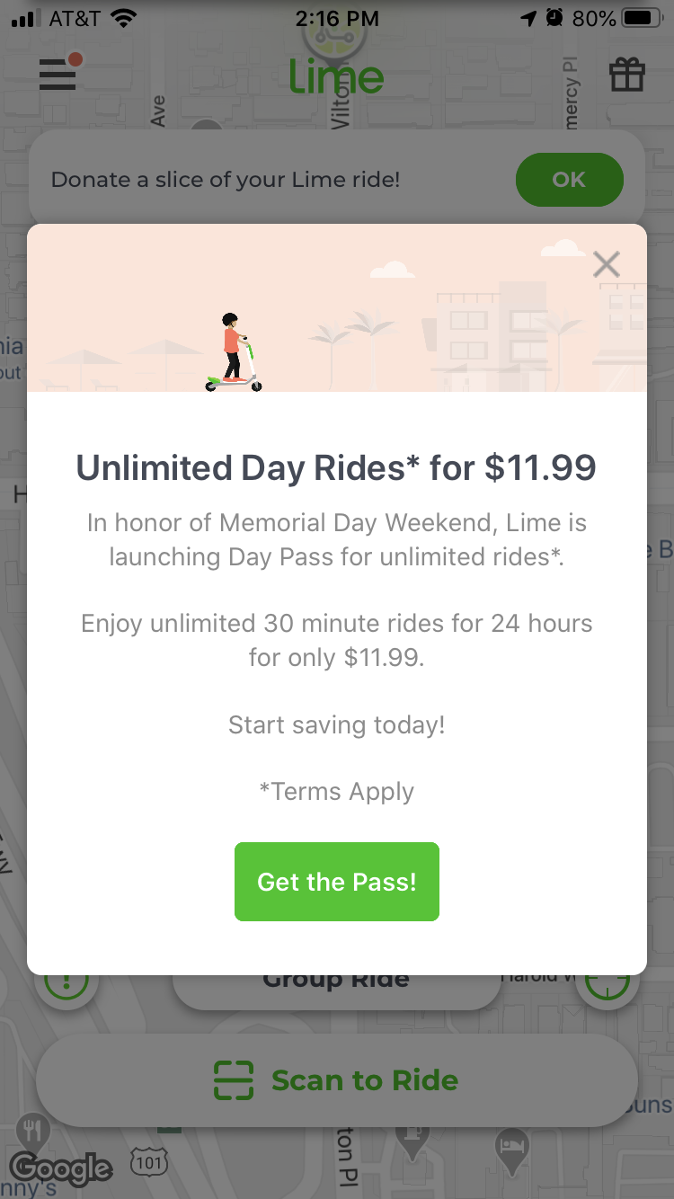 Eager to Win Back Riders, Lime Offers New Day Pass Pricing Just In Time